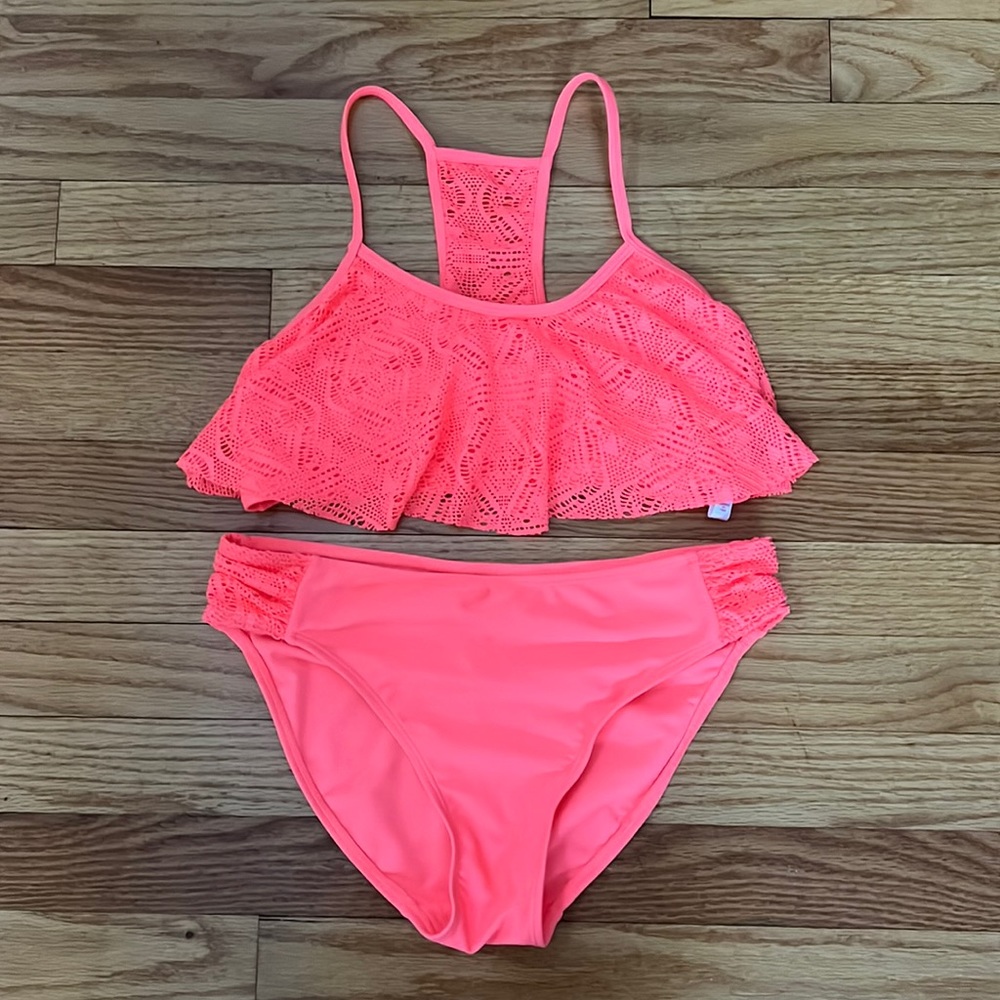 CORAL bathing suit set